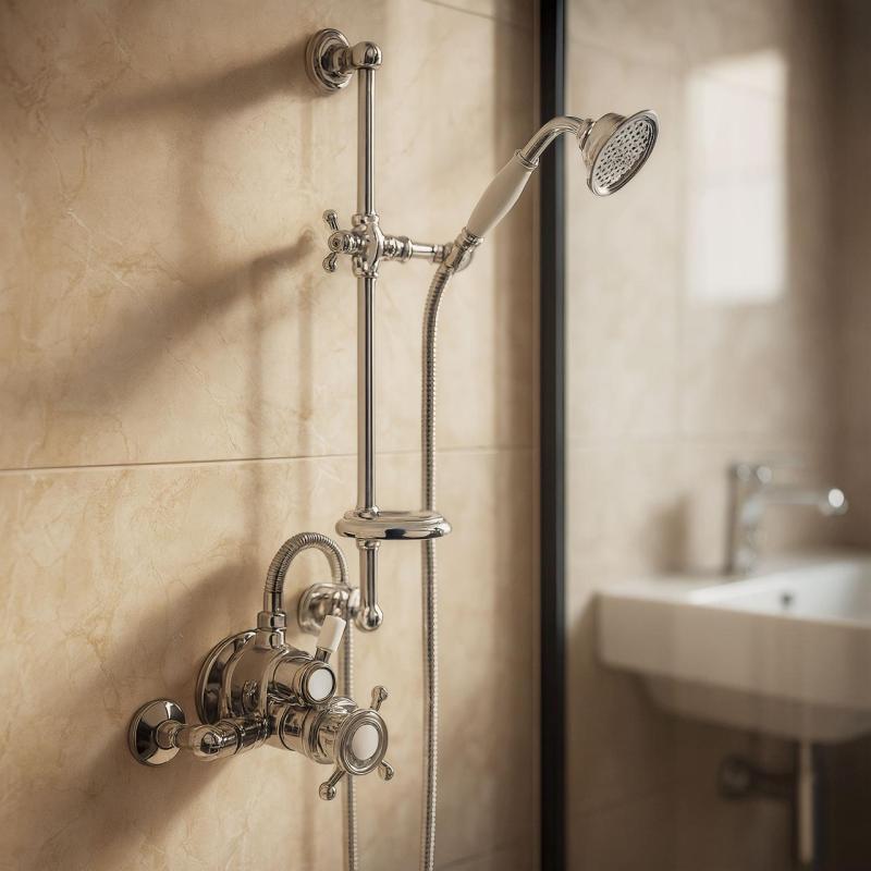 Huber Victorian Thermostatische Doucheset Chroom 190R.VT01H.CR