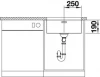 Blanco spoelbak Andano 500 Onderbouw 518313