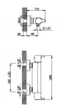 Huber Soft Thermostatische douchekraan chroom SF.T01010.21