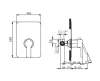 Huber Soft Douchemengkraan Chroom SF.000300.21