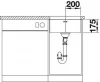 Blanco spoelbak Supra 400-U automatisch onderbouw RVS 518202