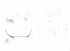 Solid-S Oval Duo vrijstaand ligbad 180x90x58 mat wit SOLID9099 tekening