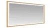 Riho Avella spiegel met touchless verlichting sensor Handsome Grey Oak 140 x 70 cm F41014007011P06