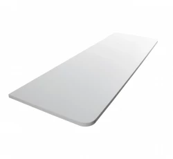 Solid-S Planchet plank 150x48 cm solid surface mat wit 1208852572