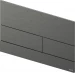 TECE square II metaal WC-bedieningsplaat PVD Gun Metal geborsteld 1208946844