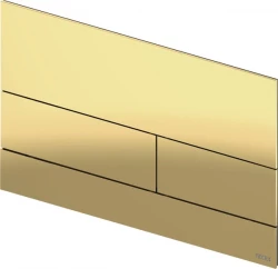 TECE square II metaal WC-bedieningsplaat PVD goud blinkend 1208946847