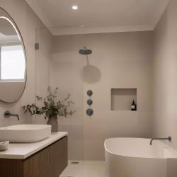 Waterevolution Flow inbouw douchethermostaat met 2 stopkranen gun metal 1208948847