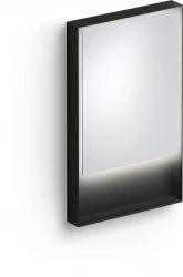 Clou Look at Me spiegel 50cm LED-verlichting IP44 mat zwart