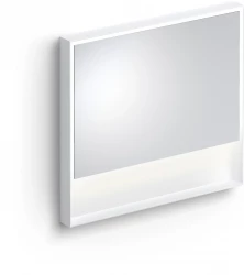 Clou Look at Me spiegel 90cm LED-verlichting IP44 mat wit