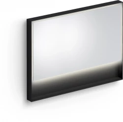 Clou Look at Me spiegel 110cm LED-verlichting IP44 mat zwart