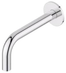 Waterevolution Flow afbouwdeel uitloop 10cm wastafelkraan chroom T16750101