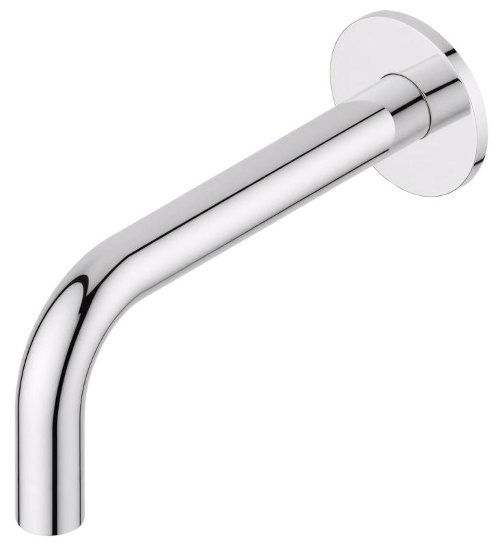 Waterevolution Flow afbouwdeel uitloop 10cm wastafelkraan chroom T16750101