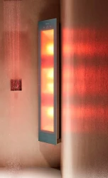 Sunshower Combi Organic Grey opbouw full body infrarood en UV-lampen 29x22.8x144cm 80032
