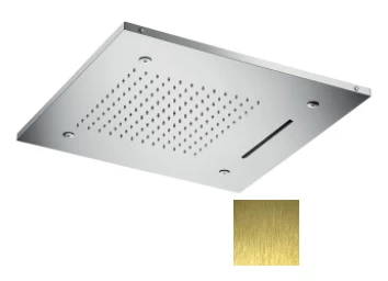 SB Chromotherapy Regendouche inbouw 3-straals 50x50 cm PVD Goud 1208955448