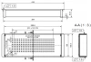 Franke MYX inzetbakje RVS 112.0659.398