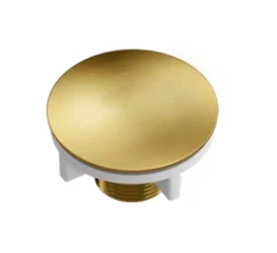 Quadri kraangatstop pvd goud, gouden kraangat afdekking 45mm 1208956043