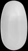 Solid-S Oval kleine vrijstaand ligbad 155x75 mat wit solid surface wit 1208954246