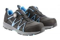SCHMUTTER safety shoes LACE SYSTEM S1P SRC dark grey/blue 41