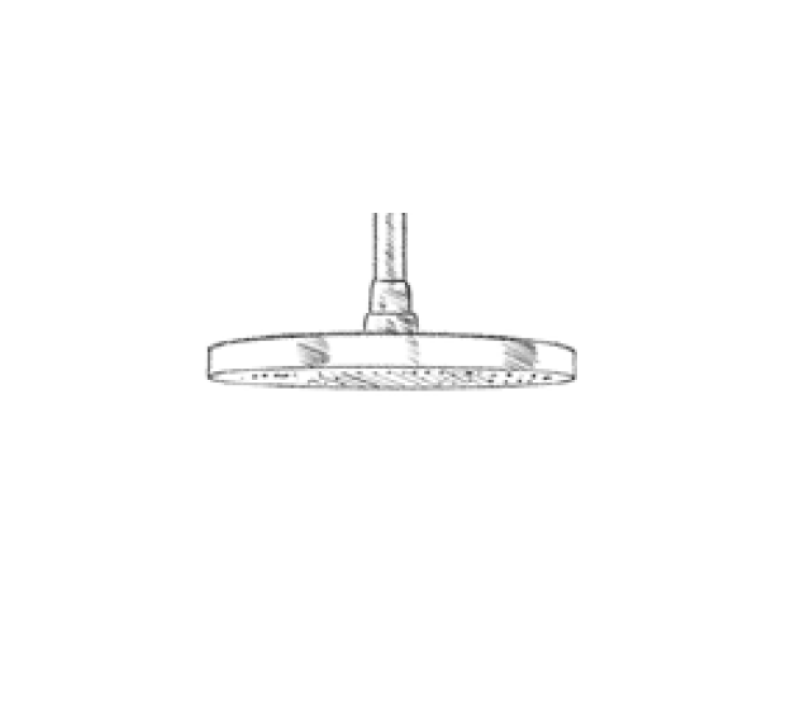 MURO TUA hoofddouche 250mm Chroom M1.BA2.M.CR