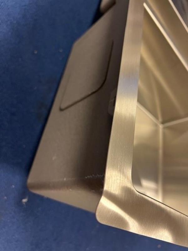 OUTLET Beschadigd!! Ausmann Oder Blue 1,5 rvs spoelbak 100x51cm vlakbouw en opbouw met afdruipgedeelte 1208972434